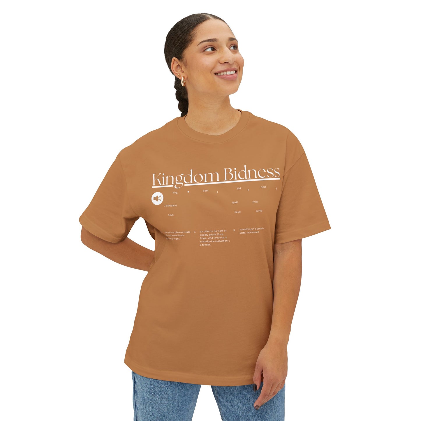 Kingdom Tee – Oversized Box Graphic T-Shirt