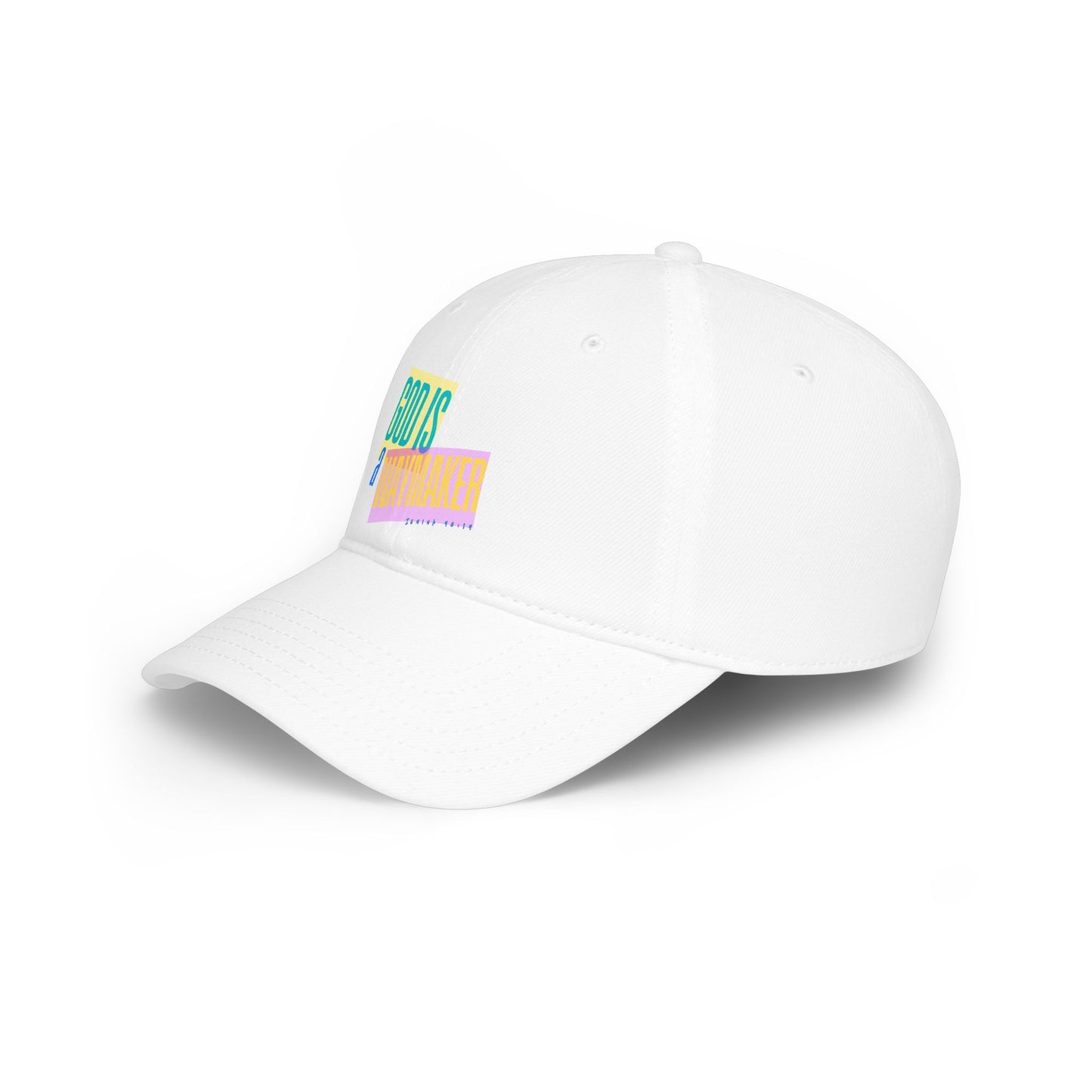 Unisex God is a Waymaker Low-Profile Baseball Cap - Printed