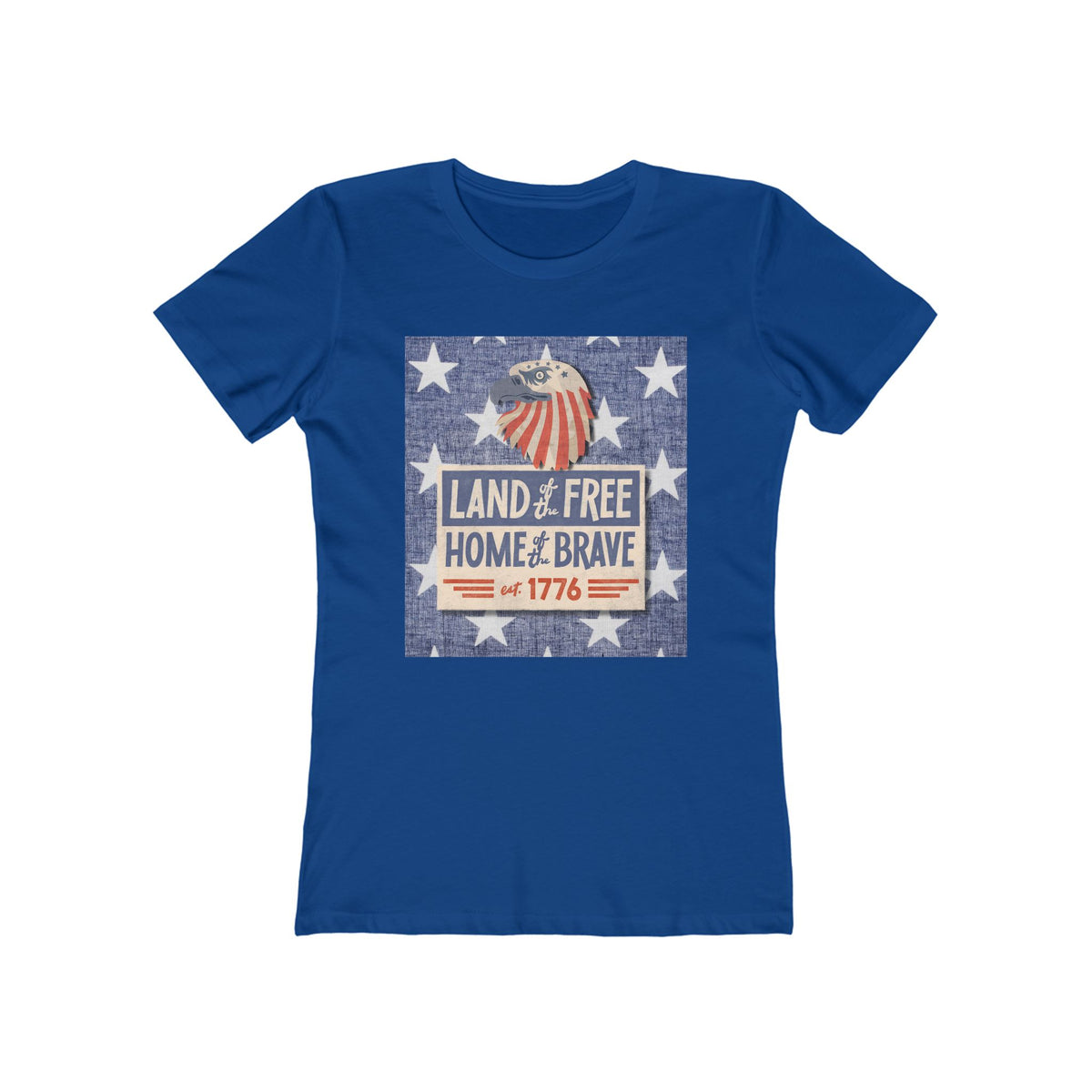 Land of Free Tee - Women’s Boyfriend Fit Celebration T-Shirt