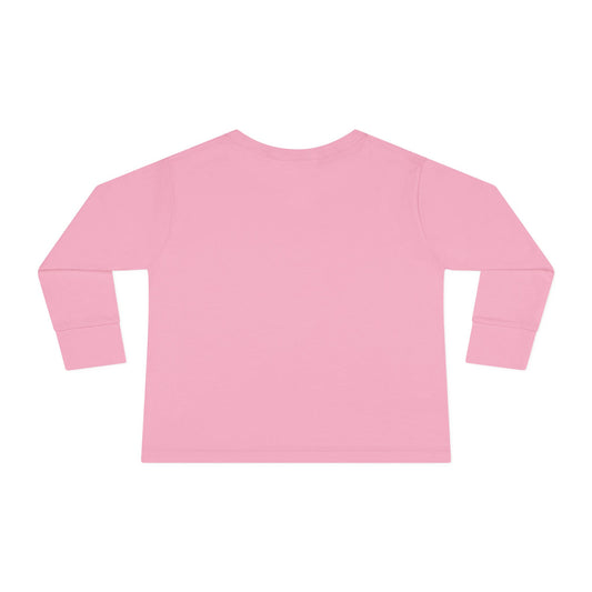 Cute Kawaii Heart Plushie Design Anime Girl - Toddler Long Sleeve T-Shirt RS3302