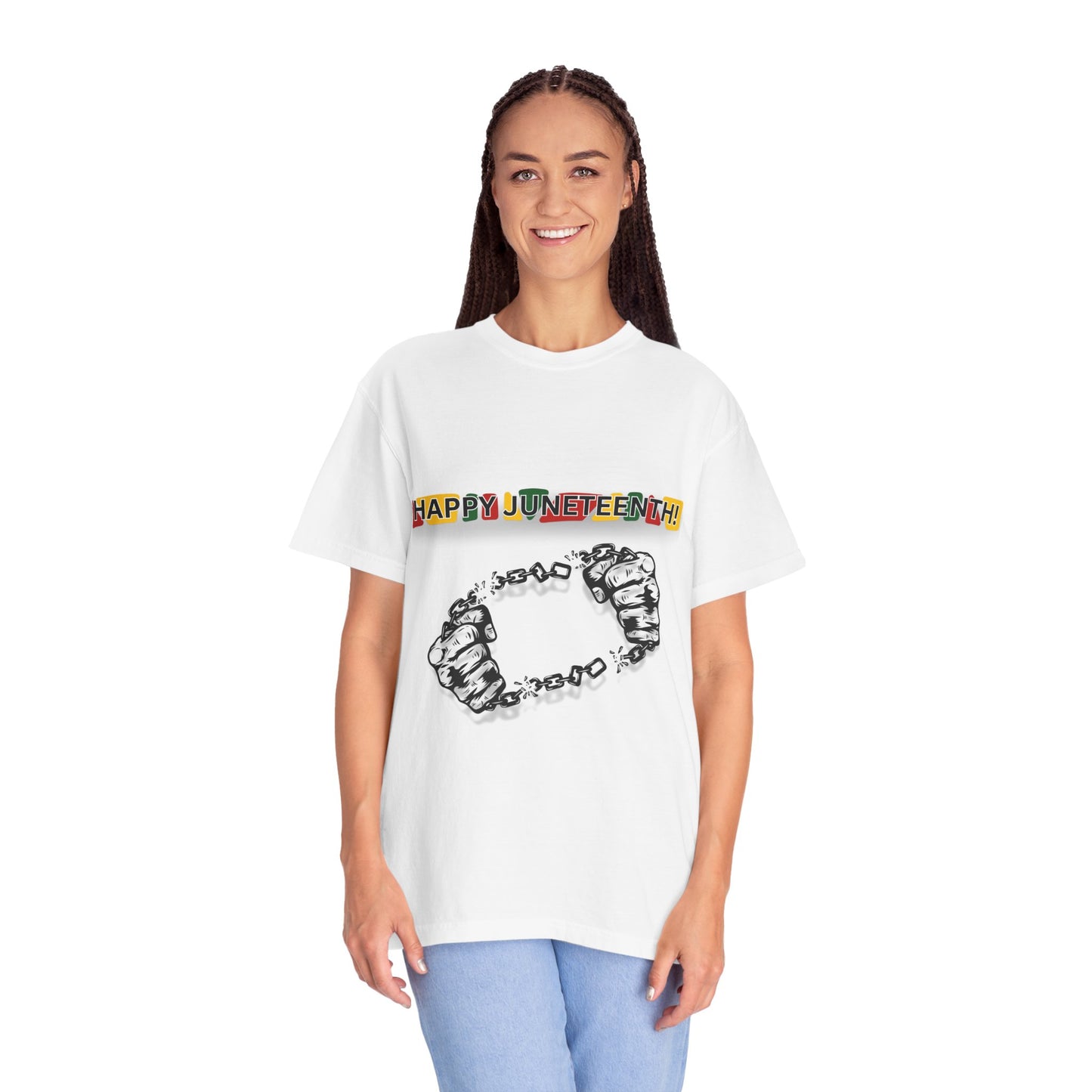 Chain Break Happy Juneteenth - Unisex T-shirt