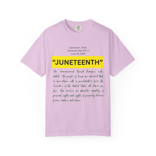 Juneteenth G O 3 Tee - Unisex CC1717 T-shirt