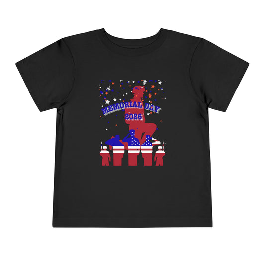 Memorial Day Soldier Tee — Toddler Graphic T-Shirt