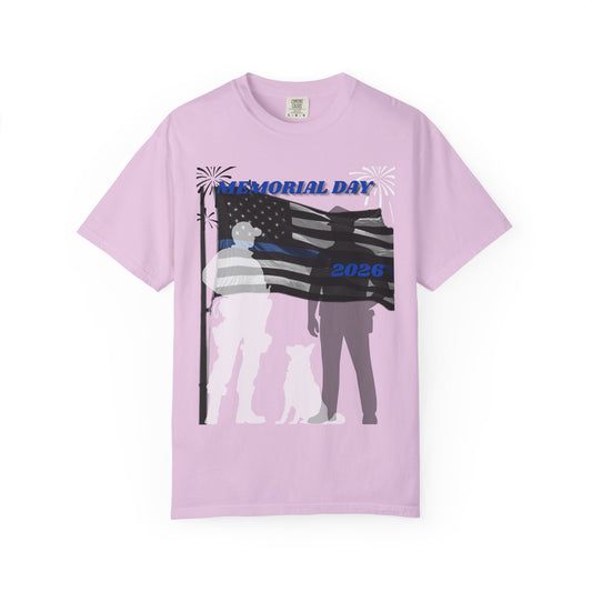 Memorial Day Police 26-Unisex CC1717 T-shirt