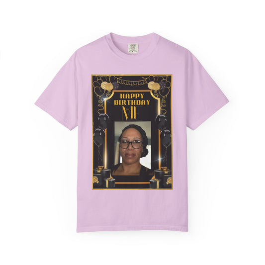 Bold Black & Gold Happy Birthday To Me - Personalize It! - Unisex CC1717 T-shirt