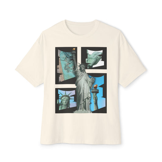 Liberty Parts Tee – Oversized Box Graphic T-Shirt