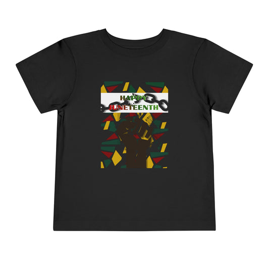 Happy Juneteenth Toddler Tee — Graphic T-Shirt
