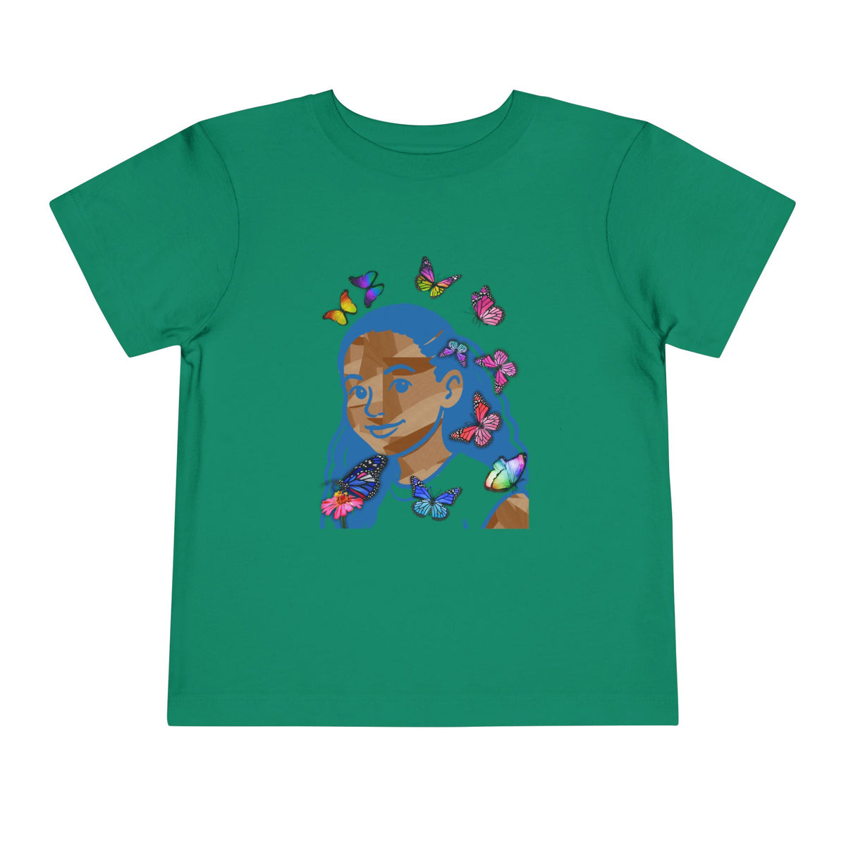Blue Melanin Tee - Graphic Toddler T-Shirt BC3001T