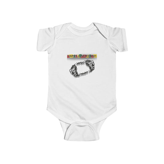 Chain Break Happy Juneteenth – Graphic Infant Onesie