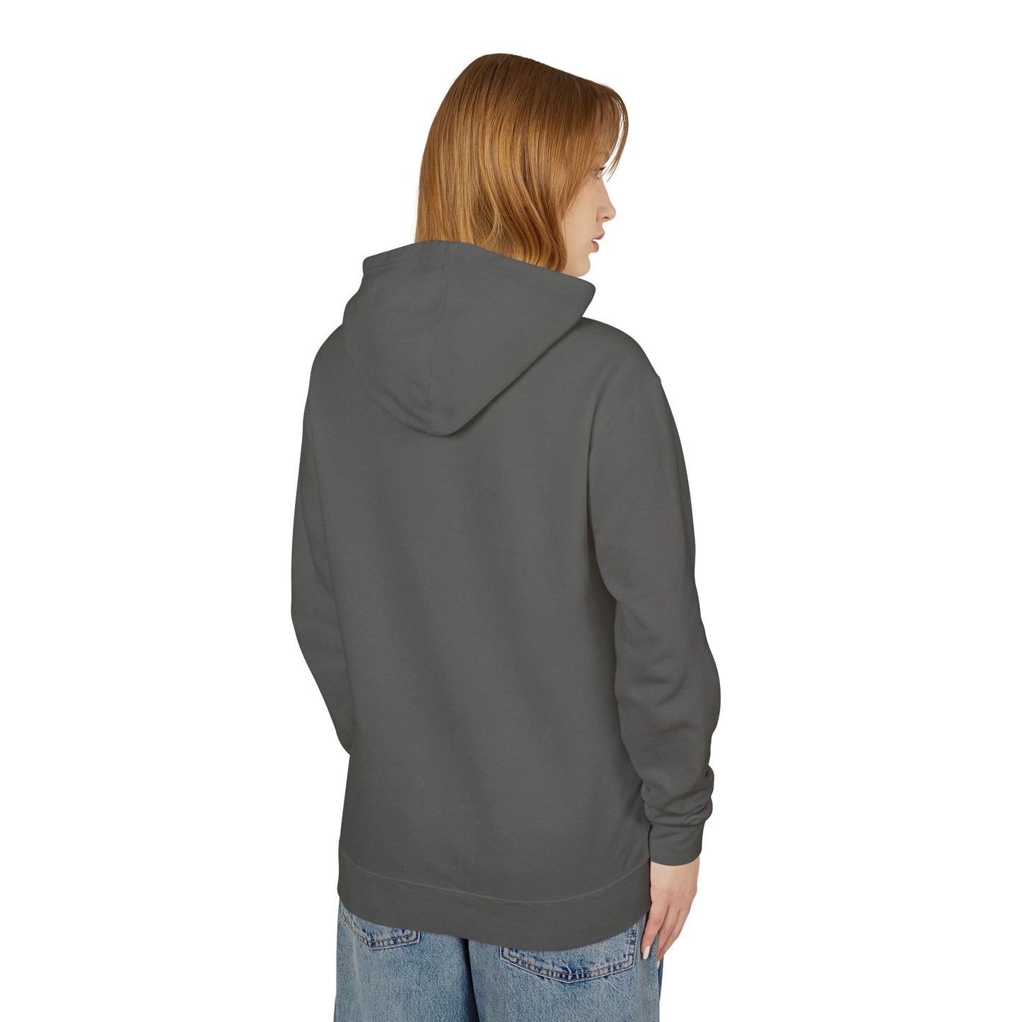 God Is Big Red/Black - Lightweight Hooded Sweatshirt