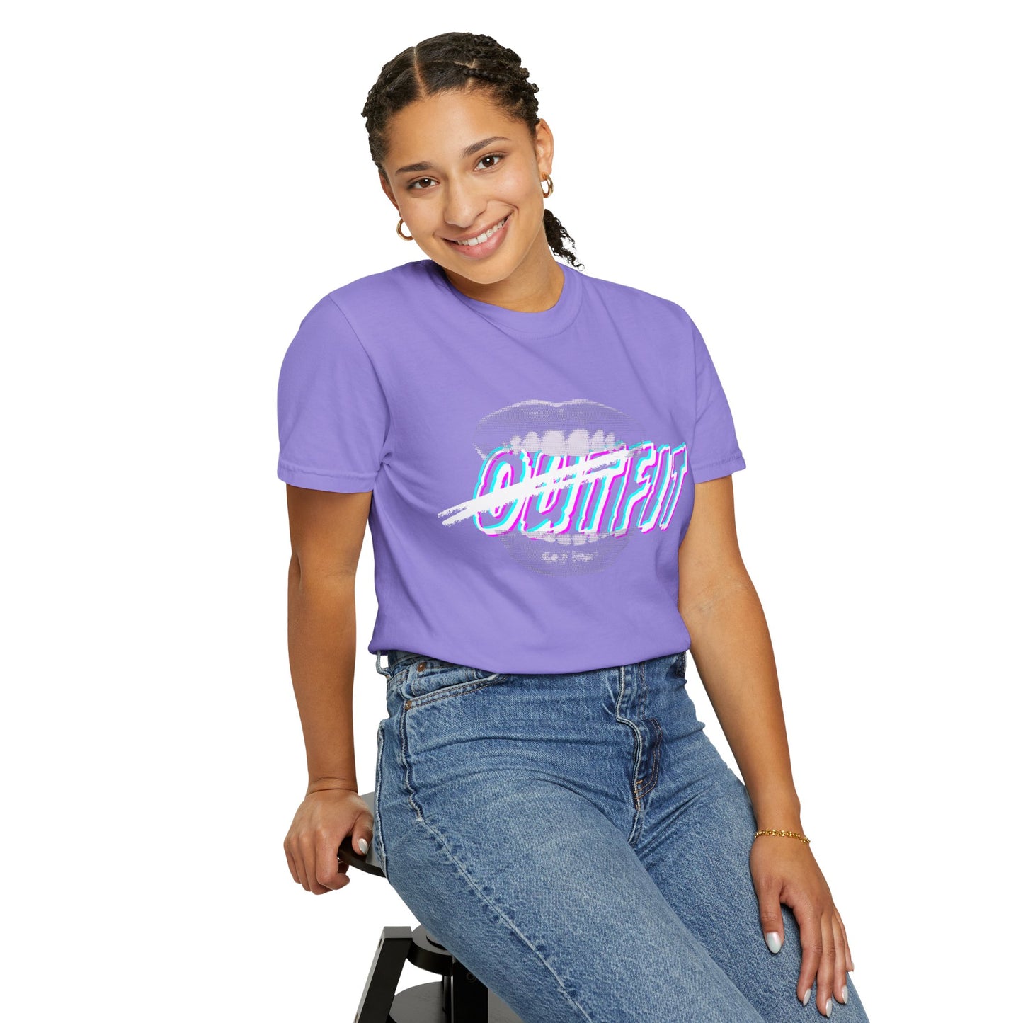Mouth Fit Glitch Tee - Unisex T-shirt