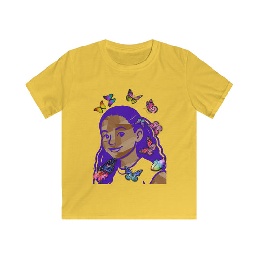 Purple Melanin Tee - Youth T-Shirt G64000B