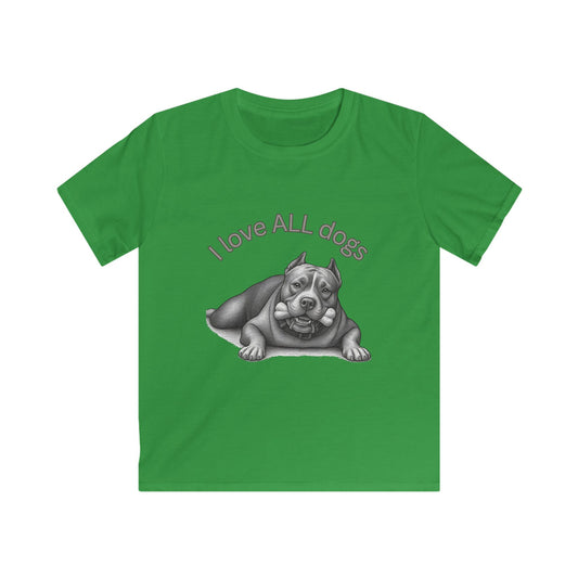 I Love All Dogs Tee - Youth T-Shirt