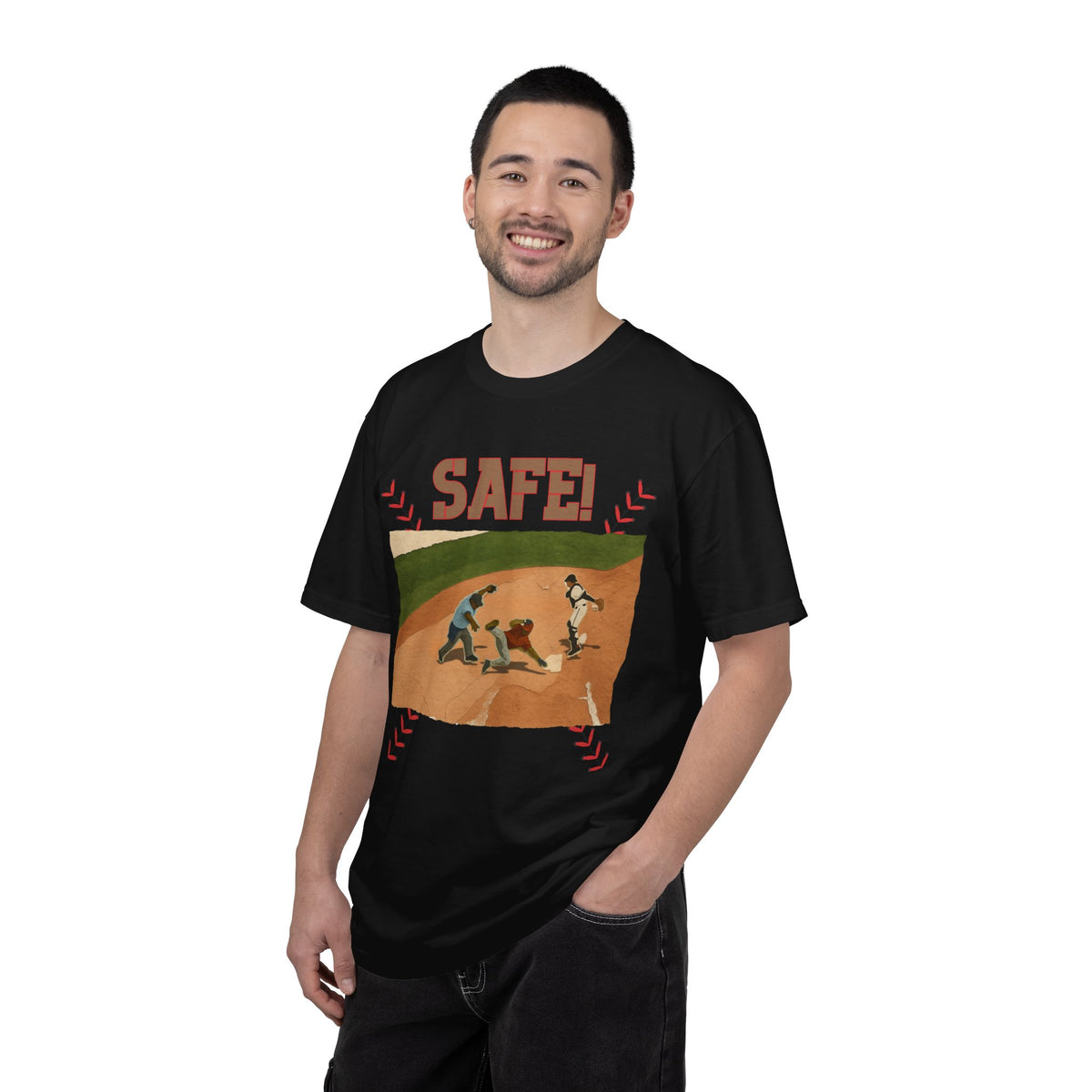 Safe Baseball Tee - Unisex CC1717 T-shirt