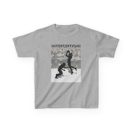 Football Interception Tee - Kids T-Shirt