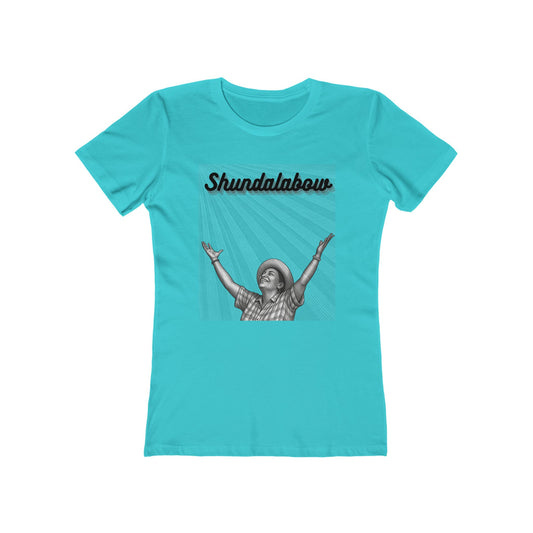 She Shundalabow — Women’s Boyfriend Fit Celebration T-Shirt