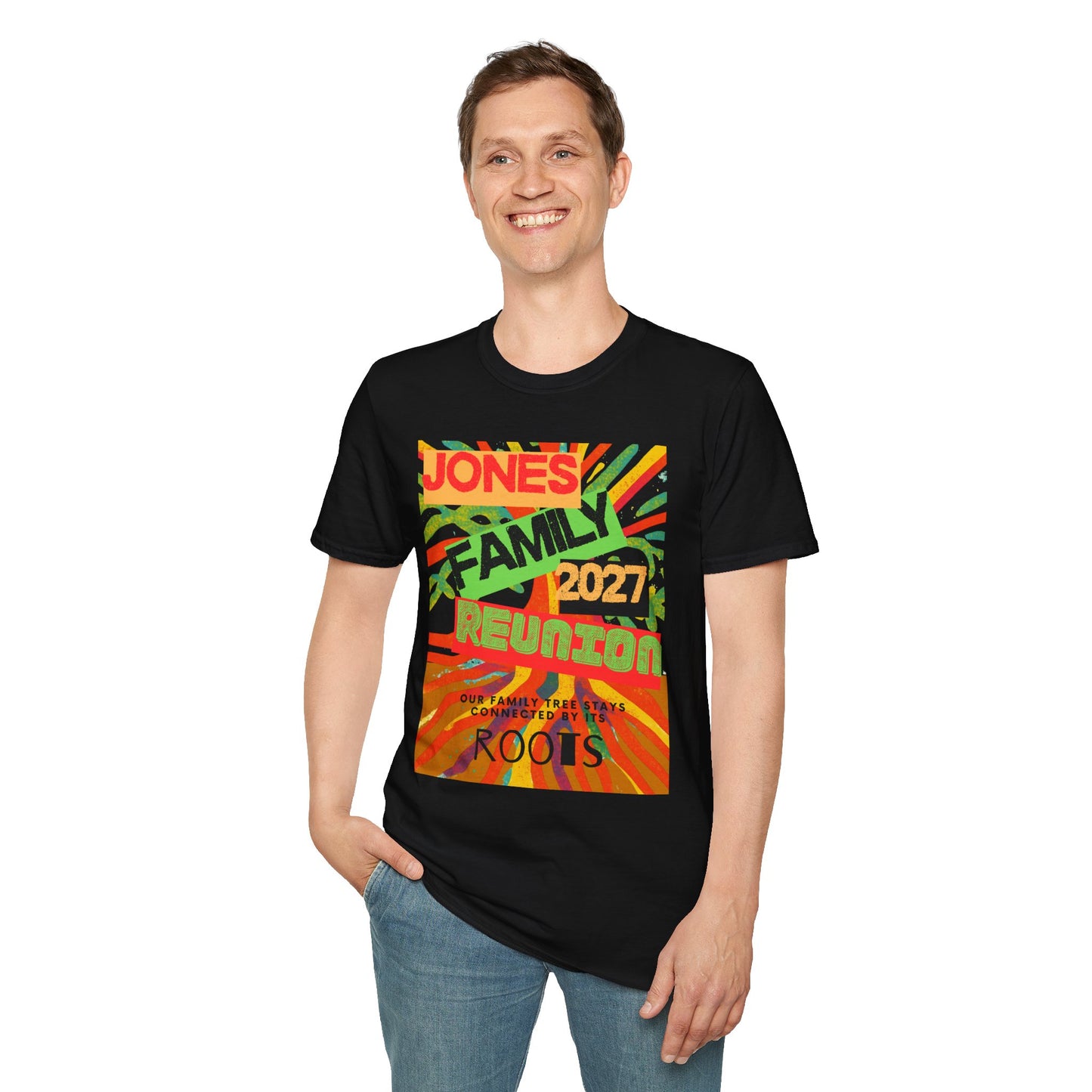 Jones Riz FR Tee — Unisex Softstyle T-Shirt $16.47-$20.80