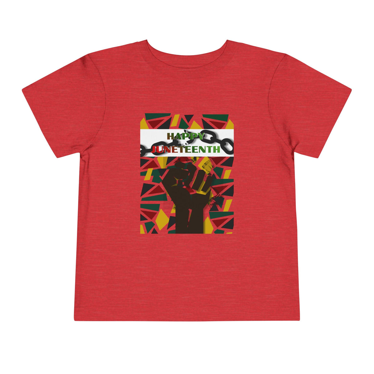Happy Juneteenth Toddler Tee — Graphic T-Shirt BC3001T