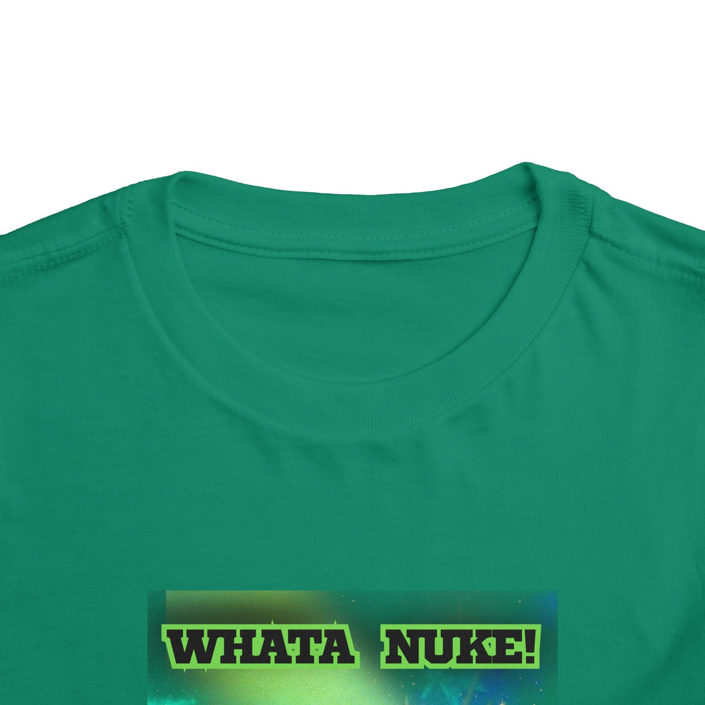Whata Nuke Baseball Tee - Toddler Graphic T-Shirt