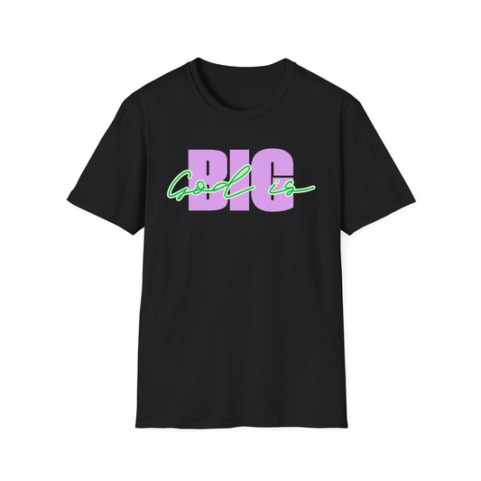 God is BIG (Lavender&Green)Tee - Unisex T- Shirt