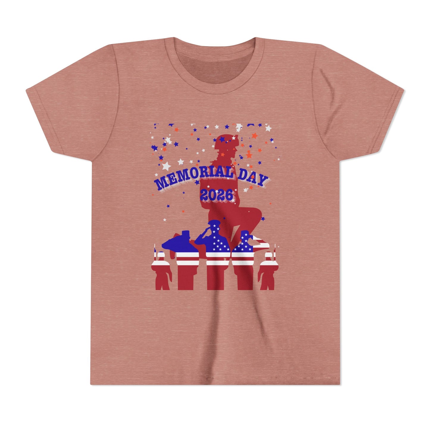 Memorial Day Soldier Tee – Youth T-Shirt
