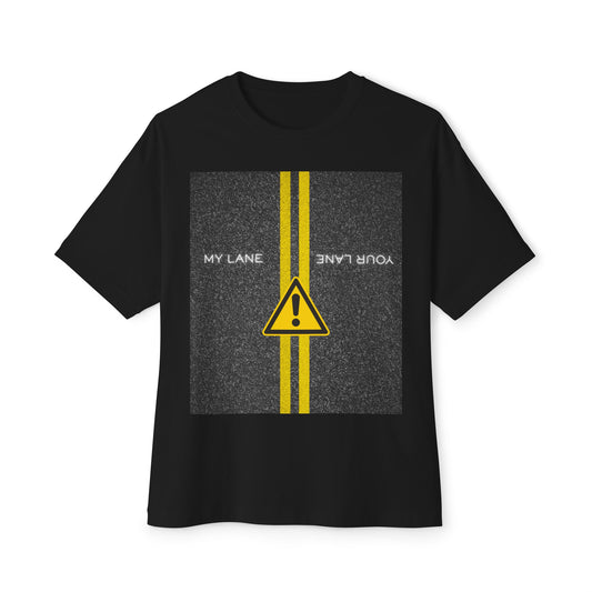Lanes Tee – Oversized Box Graphic T-Shirt