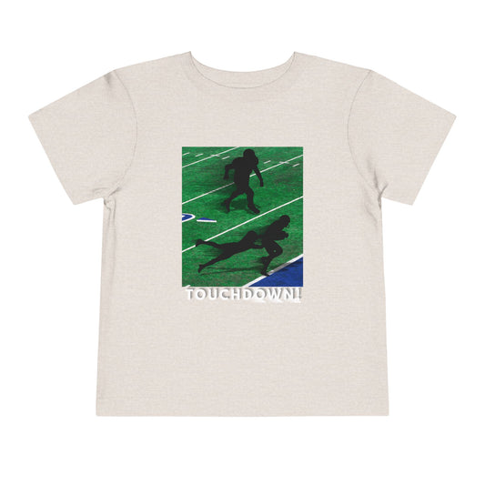 Touchdown Football Tee — Toddler Graphic T-Shirt