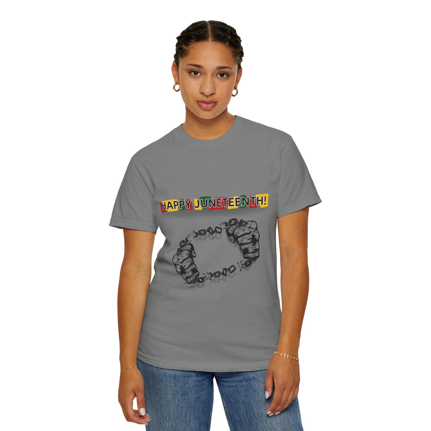 Chain Break Happy Juneteenth - Unisex T-shirt