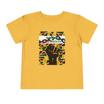 Happy Juneteenth Toddler Tee — Graphic T-Shirt