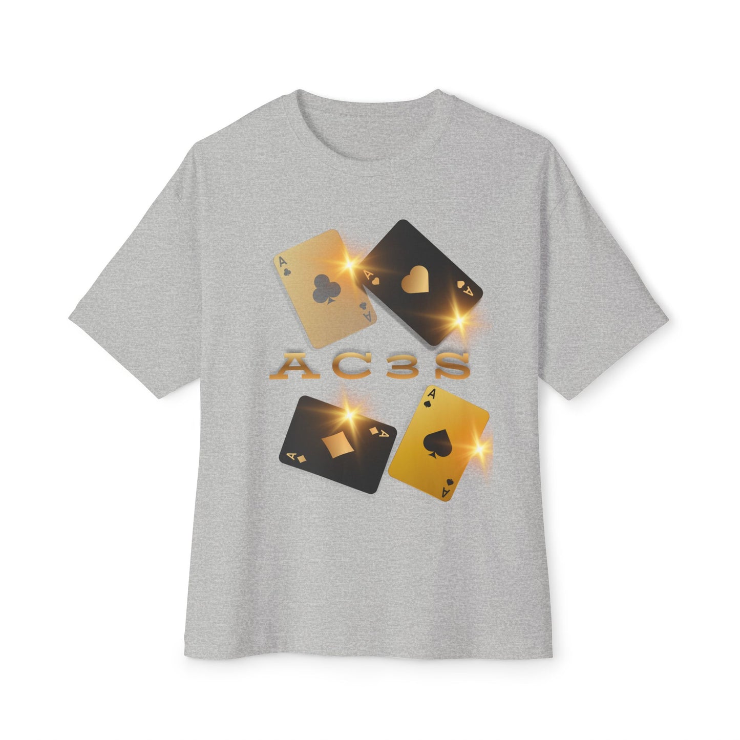 Aces Tee – Oversized Box Graphic T-Shirt