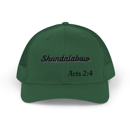 Unisex Acts 2:4 Snapback Trucker Cap - Embroidered