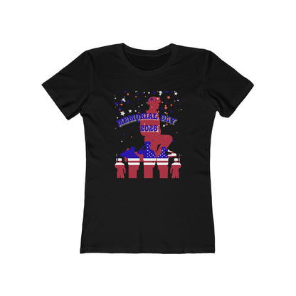 Memorial Day Soldier Tee — Women’s Boyfriend Fit Celebration T-Shirt