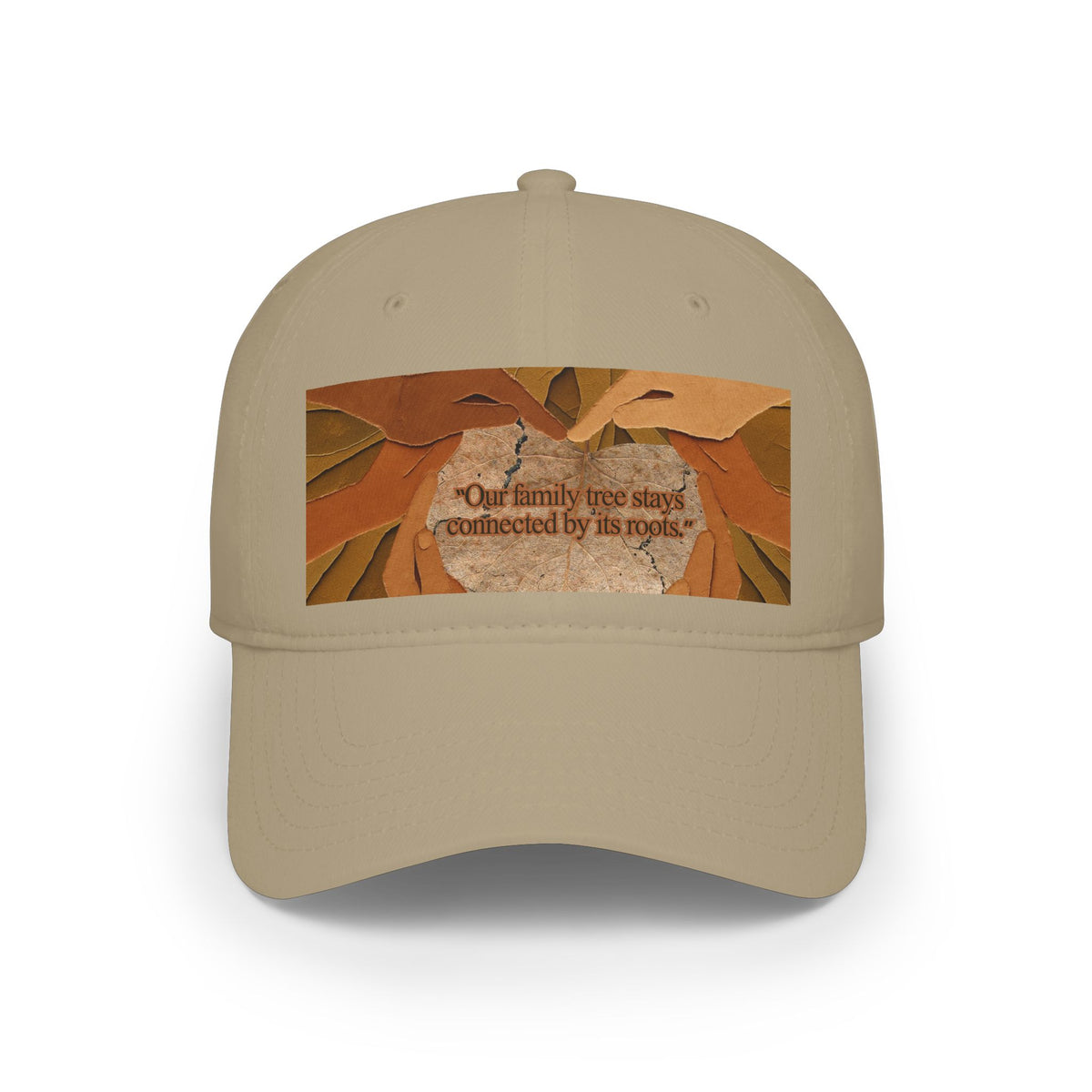 Unisex Family Leaf Low-Profile Baseball Cap - Printed