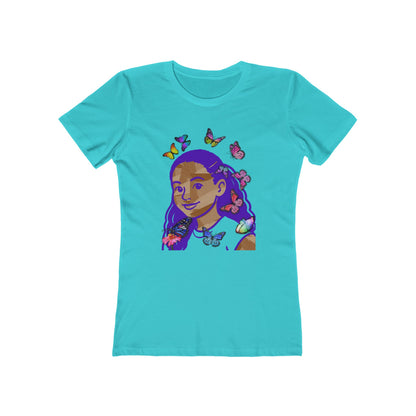 Purple Melanin Tee - Women’s Boyfriend Fit Celebration T-Shirt