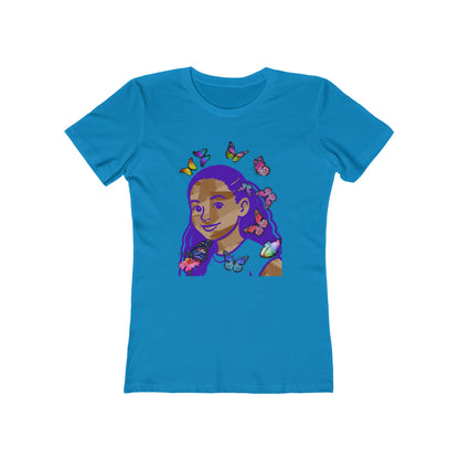 Purple Melanin Tee - Women’s Boyfriend Fit Celebration T-Shirt