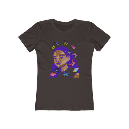Purple Melanin Tee - Women’s Boyfriend Fit Celebration T-Shirt