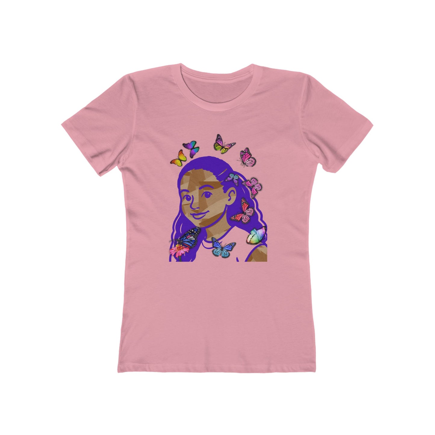Purple Melanin Tee - Women’s Boyfriend Fit Celebration T-Shirt