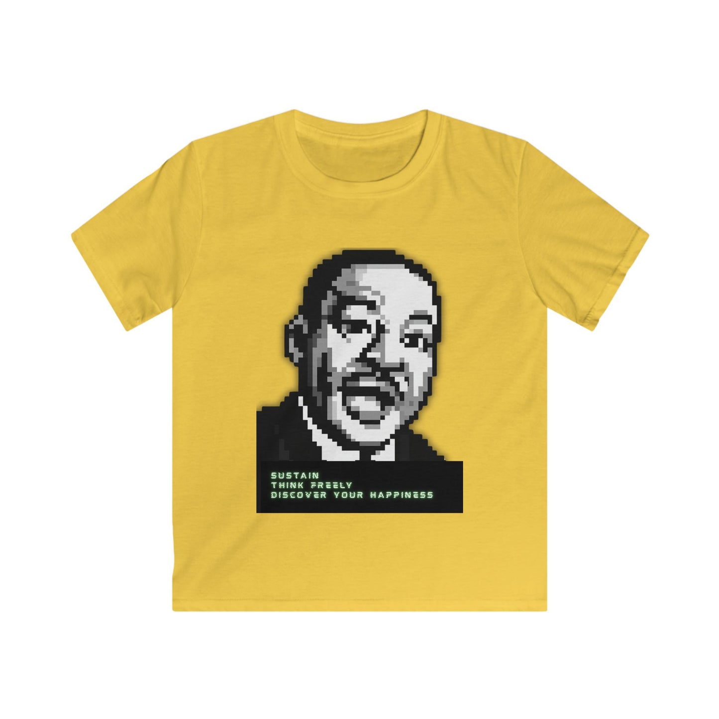 MLK Pixel Tee - Youth T- Shirt