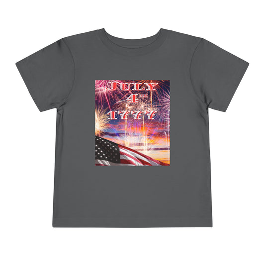 July 4th 1777 Tee - Toddler Graphic T-Shirt