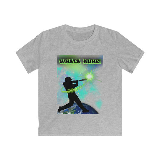Whata Nuke Baseball Tee - Youth T-Shirt