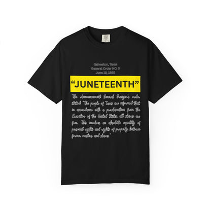Juneteenth G O 3 Tee - Unisex T-shirt