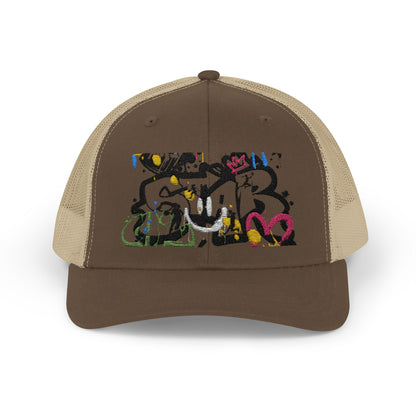 Unisex Star Snapback Trucker Cap - Embroidered