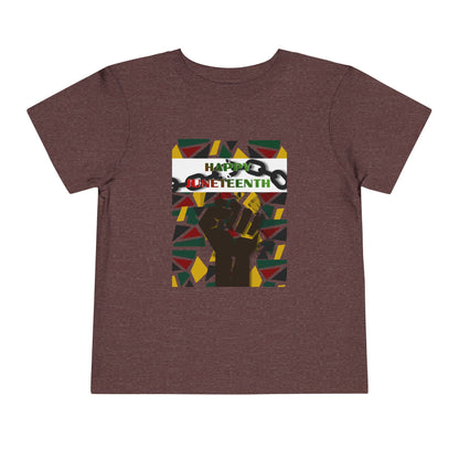 Happy Juneteenth Toddler Tee — Graphic T-Shirt