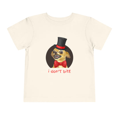 I Don't Bite Tee - Graphic Toddler T-Shirt