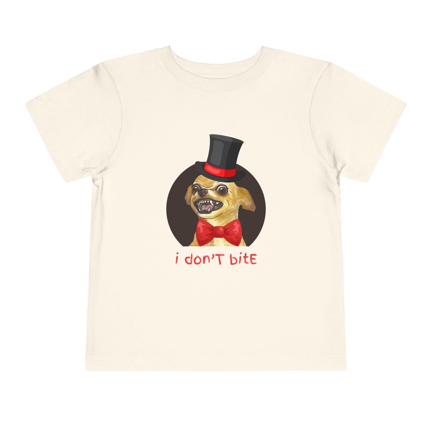I Don't Bite Tee - Graphic Toddler T-Shirt