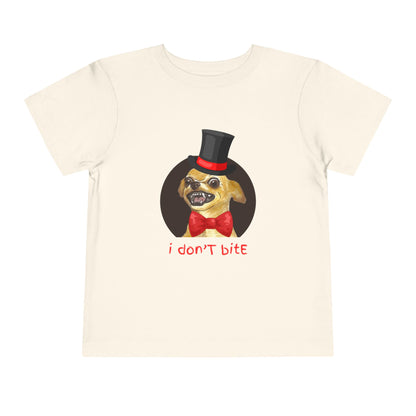 I Don't Bite Tee - Graphic Toddler T-Shirt