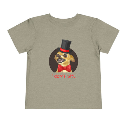 I Don't Bite Tee - Graphic Toddler T-Shirt