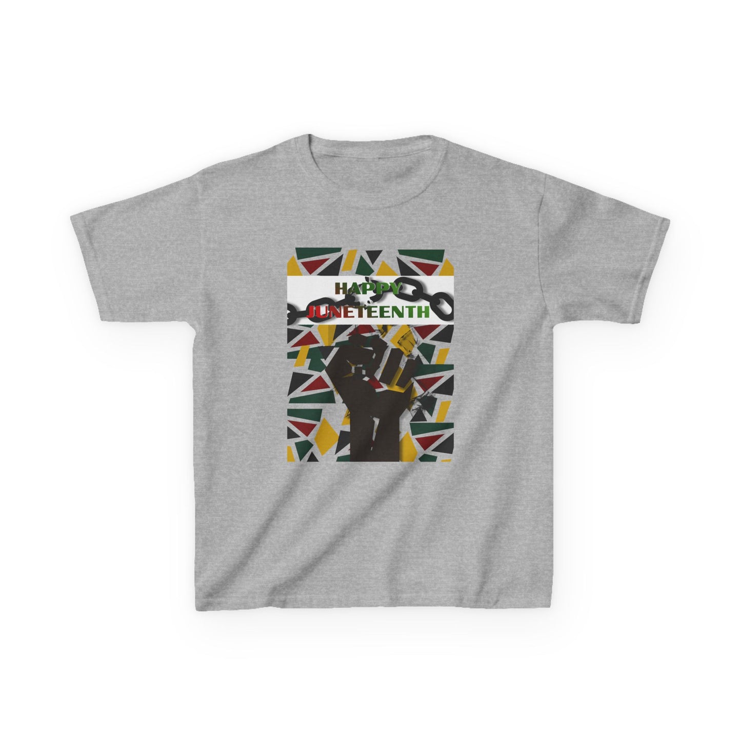 Happy Juneteenth Kids Celebration Tee — Graphic T-Shirt