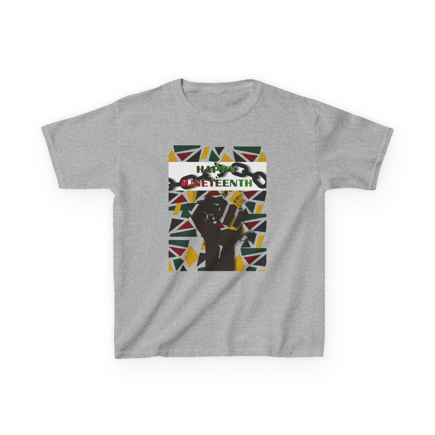 Happy Juneteenth Kids Celebration Tee — Graphic T-Shirt