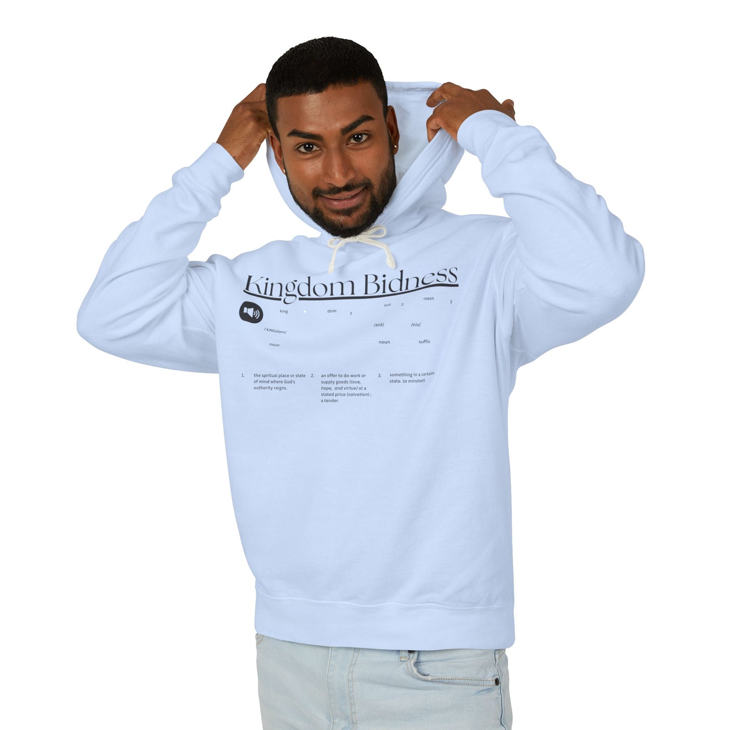Kingdom — Unisex Lightweight Hooded Sweatshirt